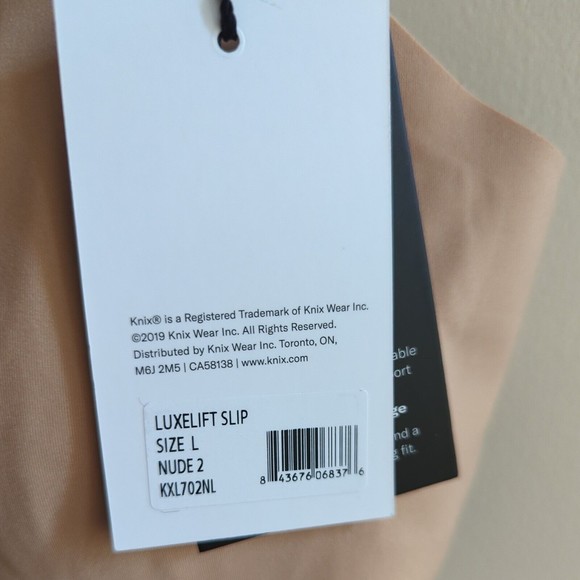 knix Intimates & Sleepwear Knix Slip Large Beige Luxelift Shapewear